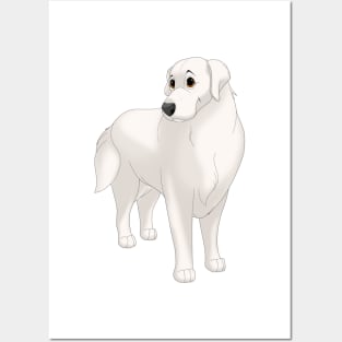 Great Pyrenees Dog Posters and Art